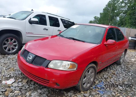 2006 Nissan Sentra 1.8S из США, поврежденный, VIN 3N1CB51D86L491048